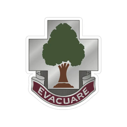 115 Field Hospital (U.S. Army) Transparent STICKER Die-Cut Vinyl Decal - The Sticker Space