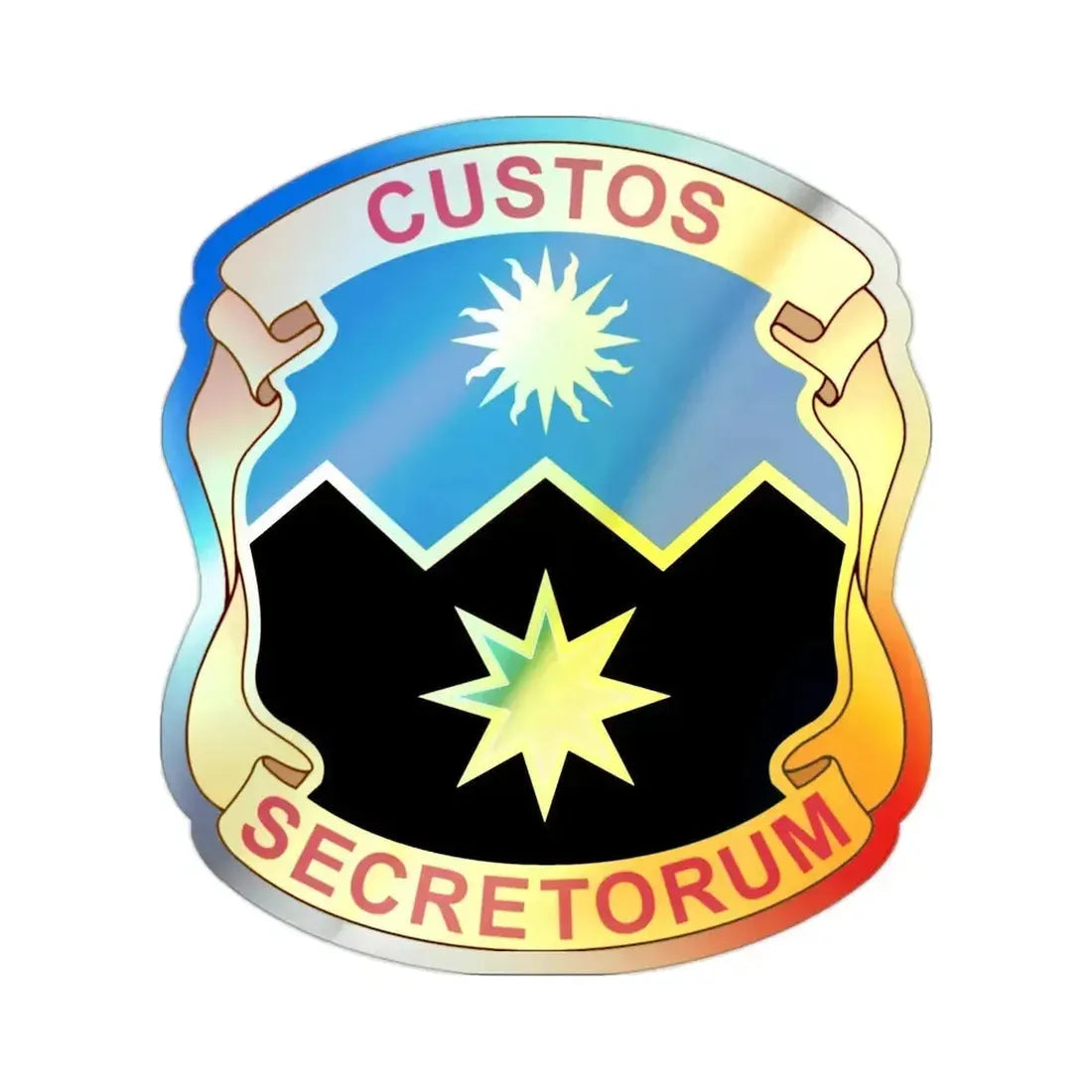 115 Military Intelligence Group (U.S. Army) Holographic STICKER Die-Cut Vinyl Decal - The Sticker Space