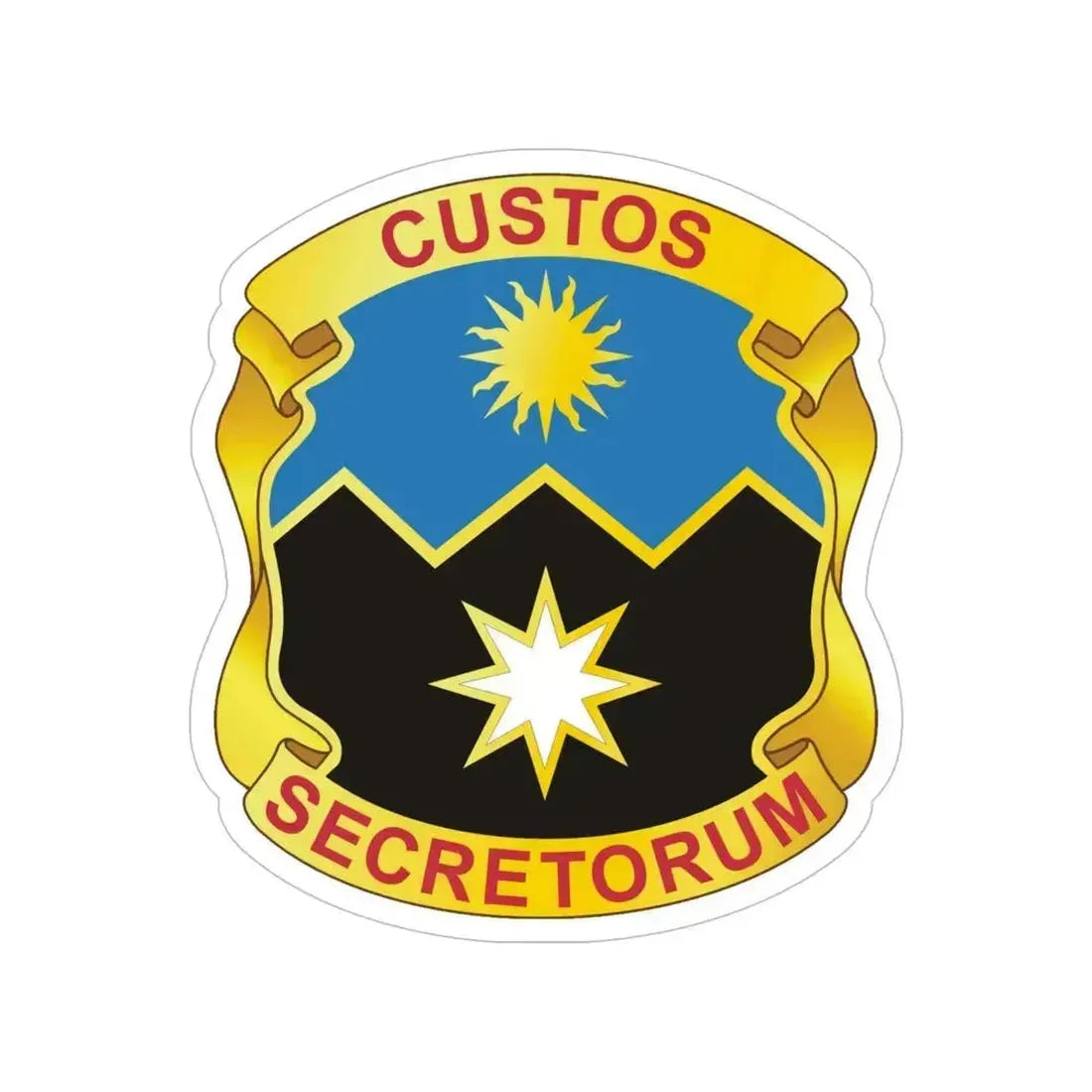 115 Military Intelligence Group (U.S. Army) Transparent STICKER Die-Cut Vinyl Decal 6 Inch - The Sticker Space