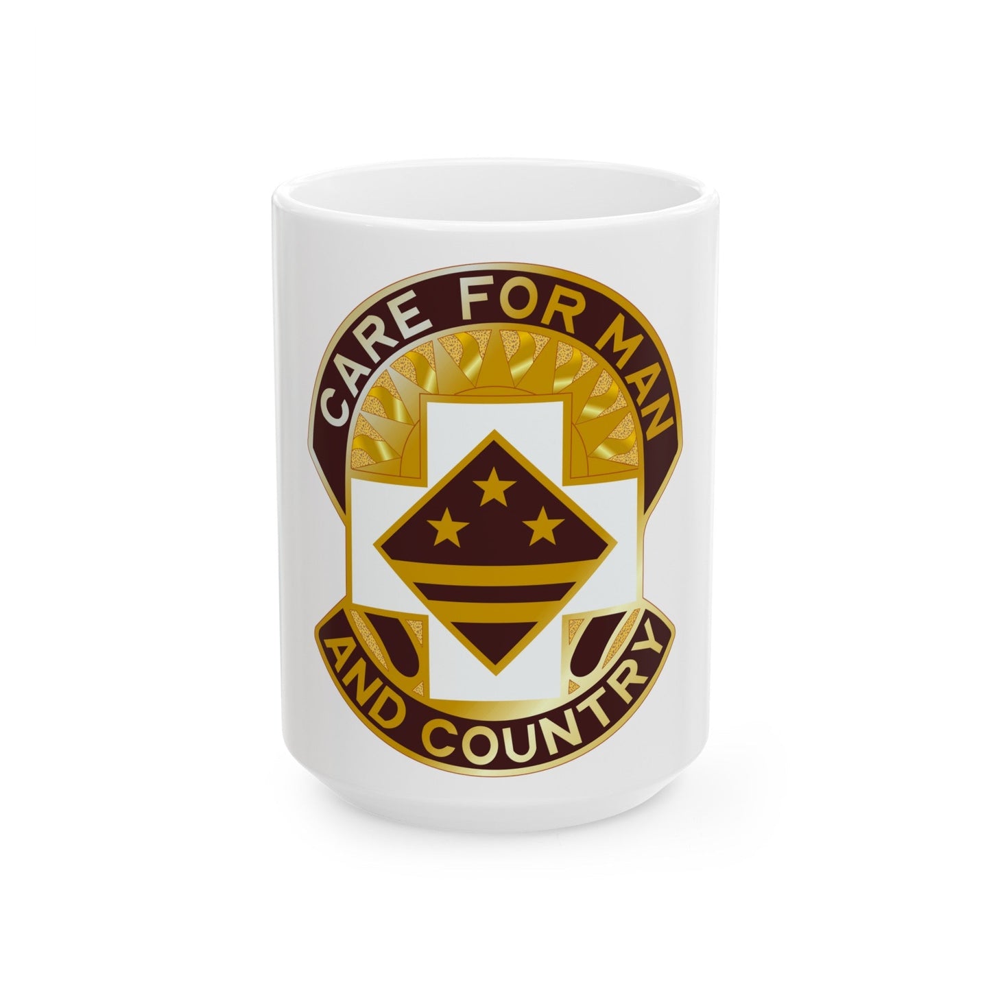 115 Surgical Hospital (U.S. Army) White Coffee Mug-15oz-The Sticker Space