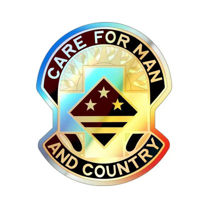 115 Surgical Hospital (U.S. Army) Holographic STICKER Die-Cut Vinyl Decal - The Sticker Space