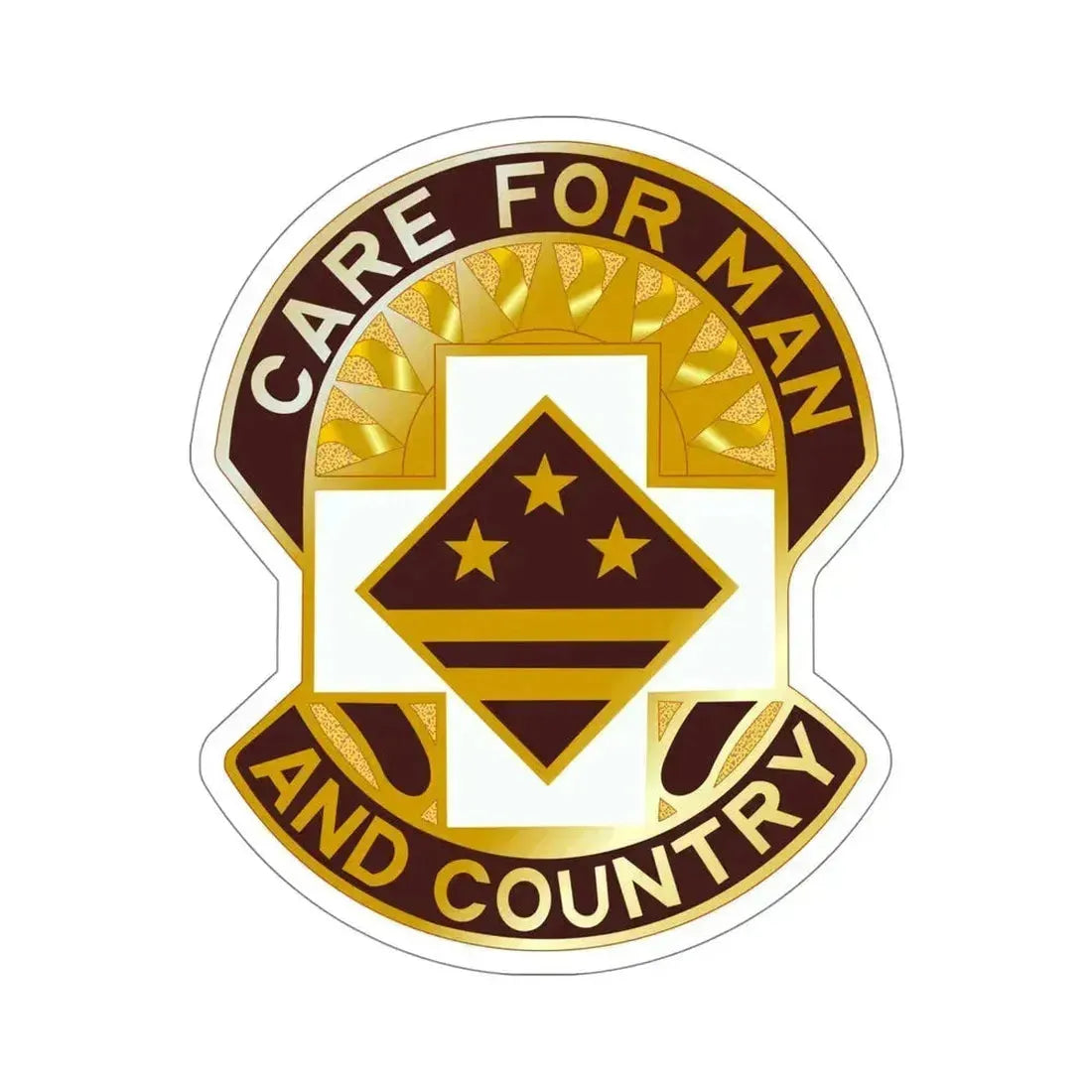 115 Surgical Hospital (U.S. Army) STICKER Vinyl Die-Cut Decal 5 Inch - The Sticker Space