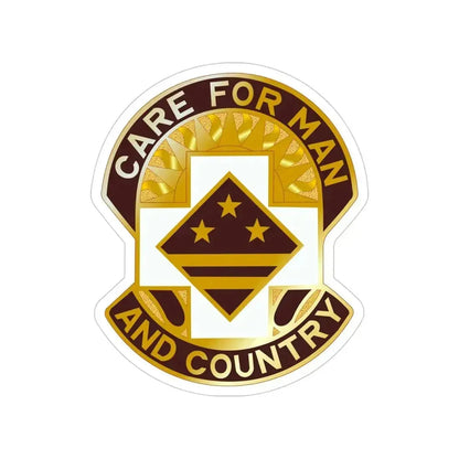 115 Surgical Hospital (U.S. Army) Transparent STICKER Die-Cut Vinyl Decal - The Sticker Space
