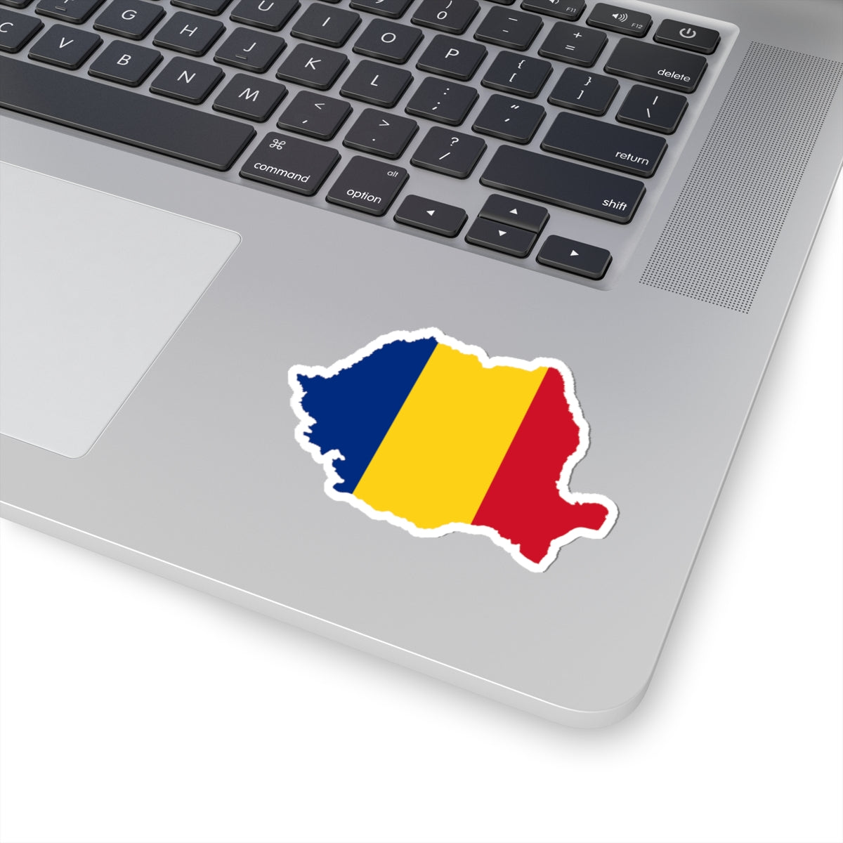 Flag-map of Romania (Oman) STICKER Vinyl Kiss-Cut Decal