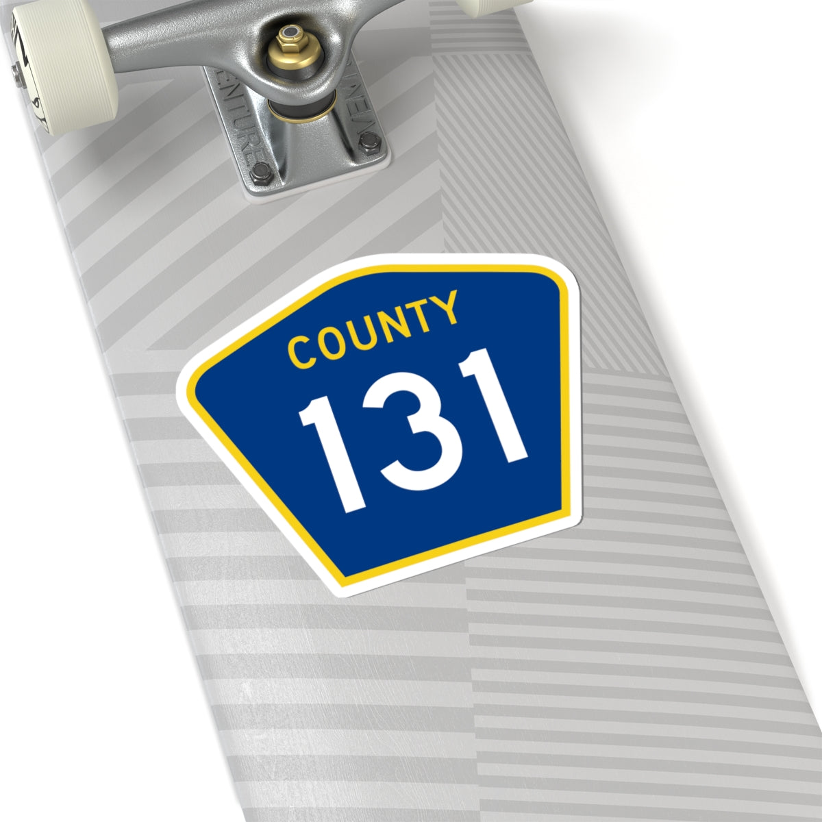 County 131 MN (Minnesota) (Road Sign) STICKER Vinyl Kiss-Cut Decal