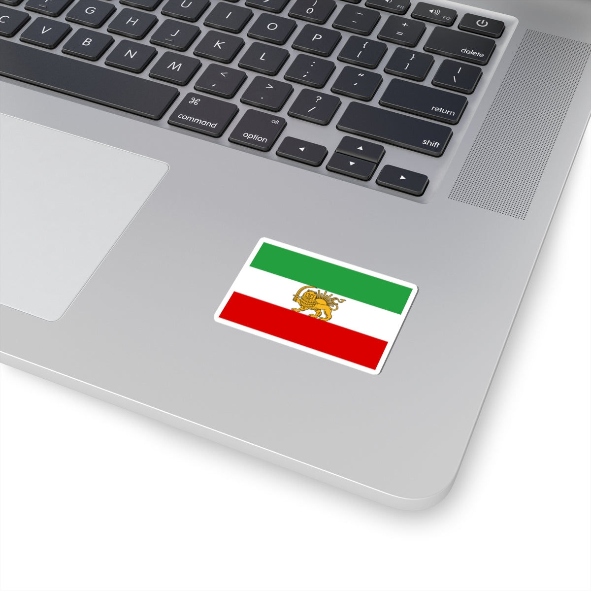 State flag of Iran 1933-1964 3-2 (Iran) STICKER Vinyl Kiss-Cut Decal