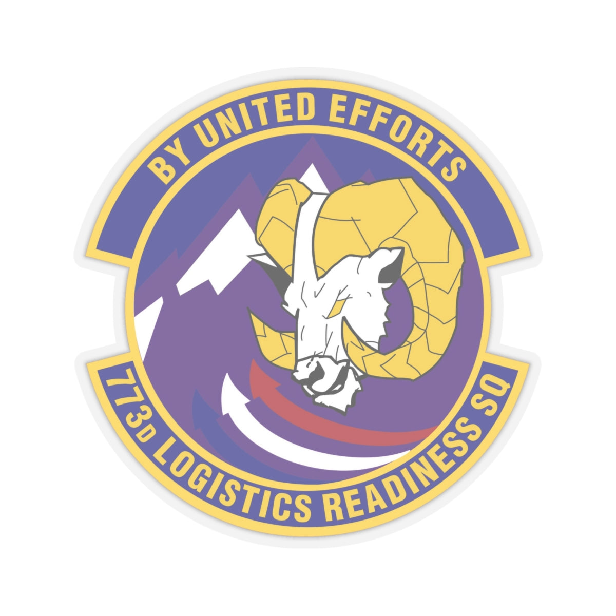 773 Logistics Readiness Squadron PACAF (U.S. Air Force) STICKER Vinyl Kiss-Cut Decal