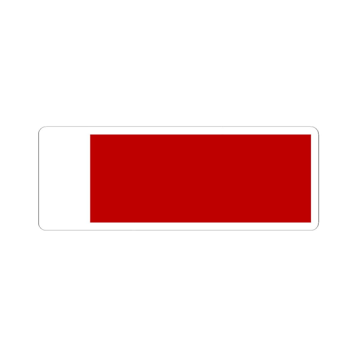Flag of Abu Dhabi 1936 (United Arab Emirates) STICKER Vinyl Kiss-Cut Decal