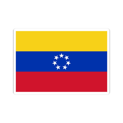 Flag of Venezuela 1905-1930 (Venezuela) STICKER Vinyl Kiss-Cut Decal