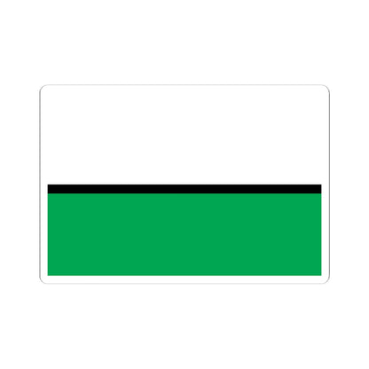 Flag of Novokuznetsk Kemerovo oblast (Russia) STICKER Vinyl Kiss-Cut Decal