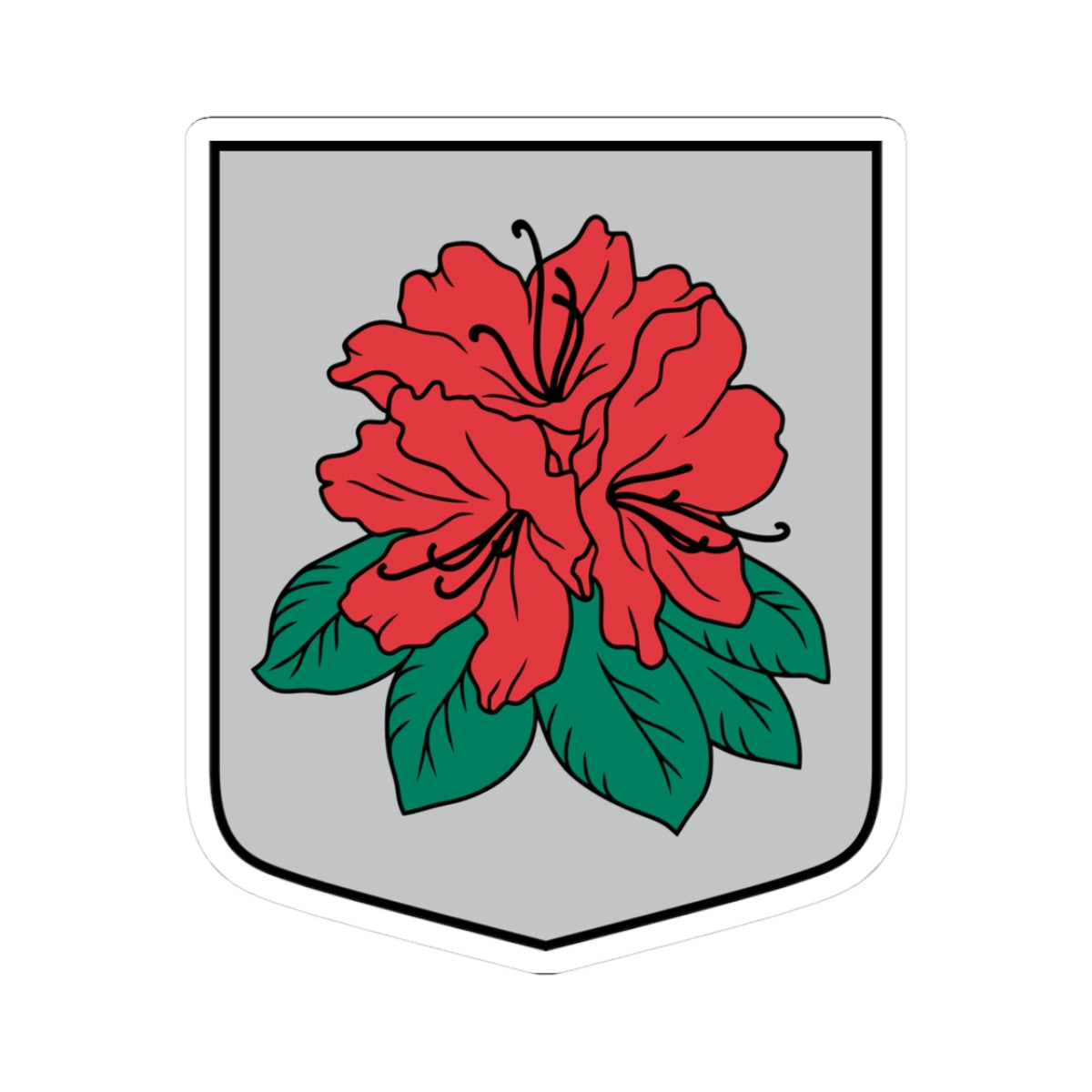 Babītes pagasta ģerbonis (Latvia) (Coat of Arms) STICKER Vinyl Kiss-Cut Decal