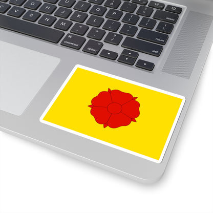 Flag of Sørum (Norway) STICKER Vinyl Kiss-Cut Decal