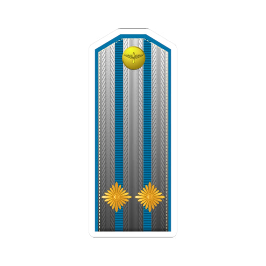 Bulgaria AirForce OF 4 (Bulgaria) (Military Rank) STICKER Vinyl Kiss-Cut Decal