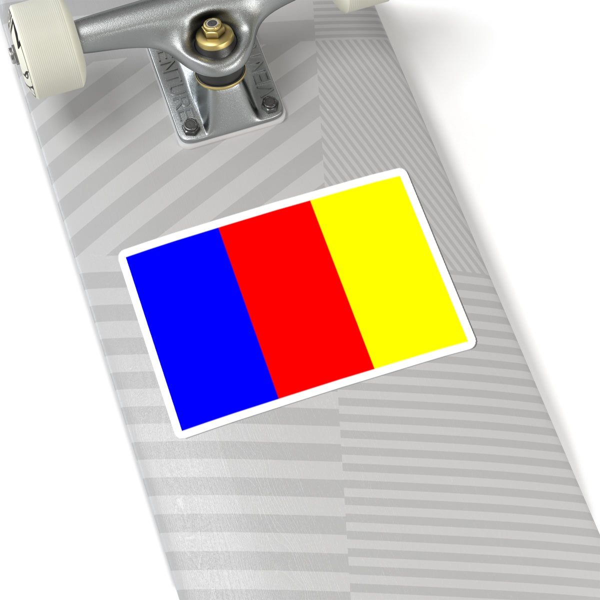 Flag of Ornans (France) STICKER Vinyl Kiss-Cut Decal