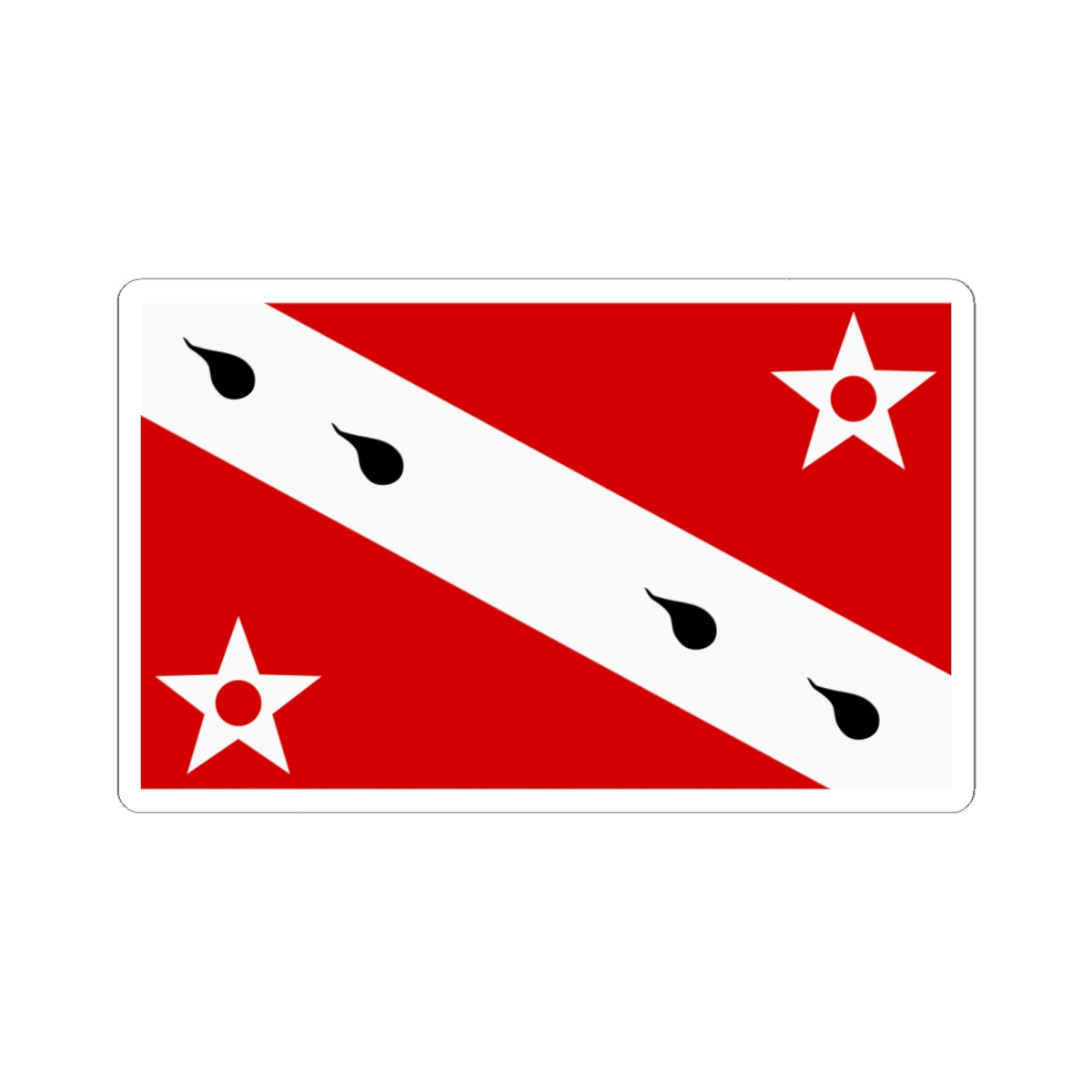 Flag of the Diocese of Bangor (United Kingdom) STICKER Vinyl Kiss-Cut Decal