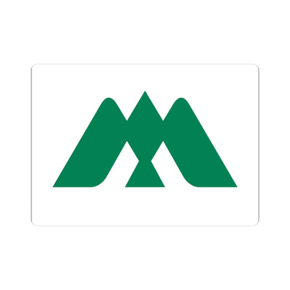 Flag of Myoko Nigata (Japan) STICKER Vinyl Kiss-Cut Decal