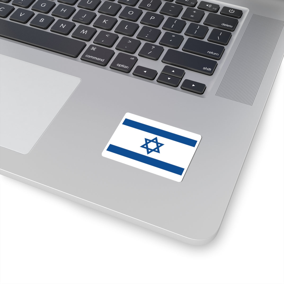 Flag of Israel Yale Blue (Israel) STICKER Vinyl Kiss-Cut Decal