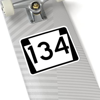 PA-134 (Pennsylvania) (Road Sign) STICKER Vinyl Kiss-Cut Decal