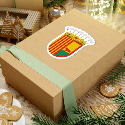 Escudo de Atarés (Spain) (Coat of Arms) STICKER Vinyl Kiss-Cut Decal