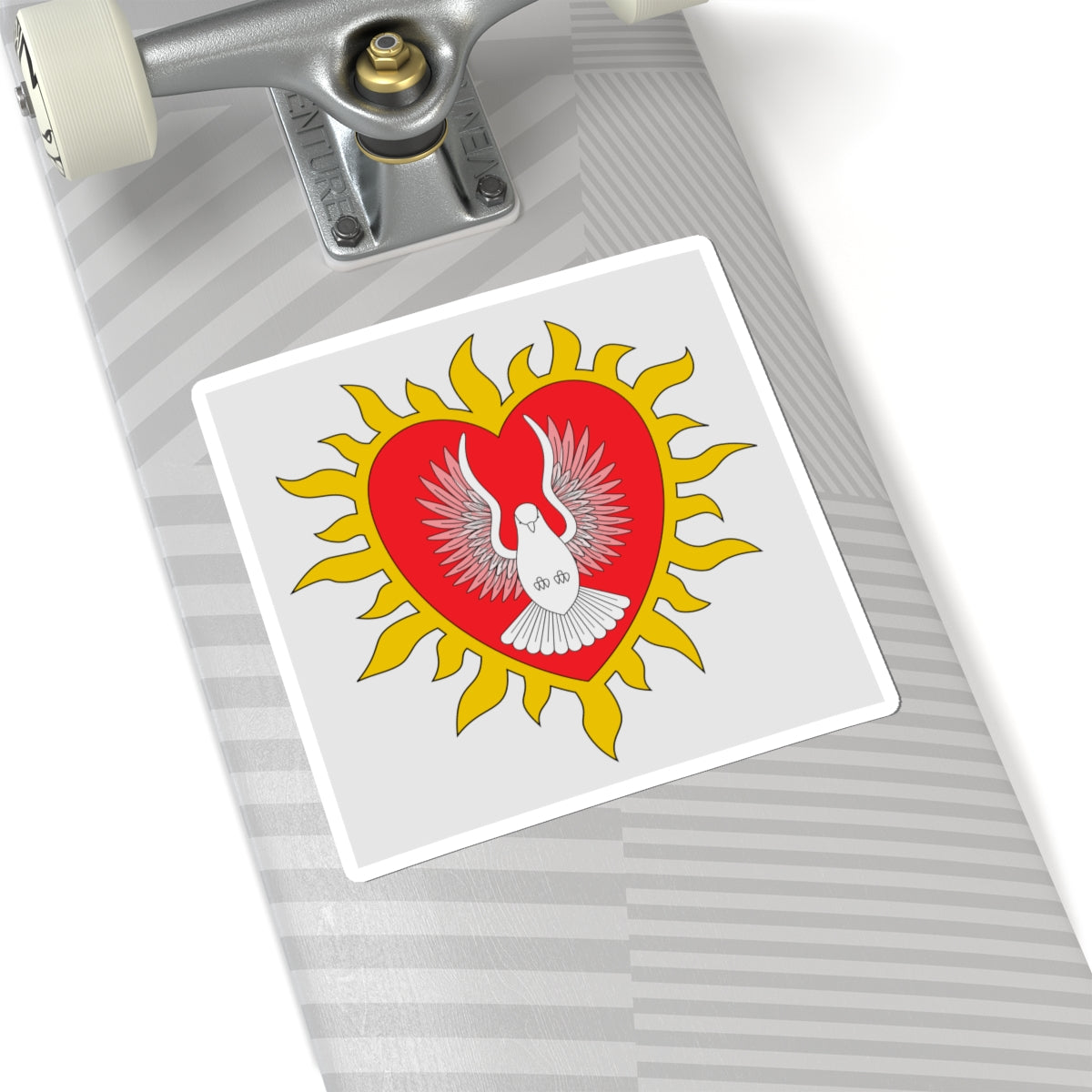 Flag of Marian Eleganti (Switzerland) STICKER Vinyl Kiss-Cut Decal
