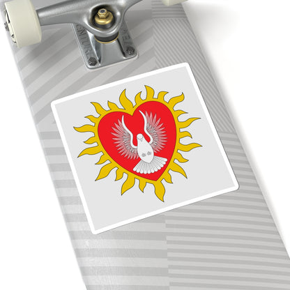 Flag of Marian Eleganti (Switzerland) STICKER Vinyl Kiss-Cut Decal