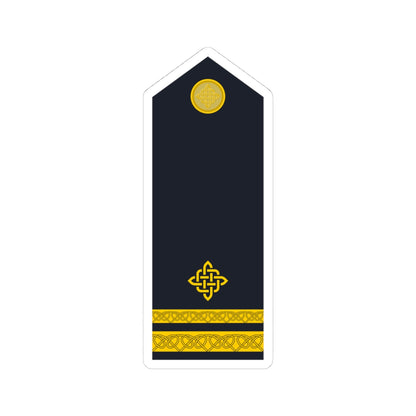 Naramenica ljetne odore poručnika korvete HRM (Croatia) (Military Rank) STICKER Vinyl Kiss-Cut Decal