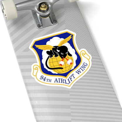 94th Airlift Wing (U.S. Air Force) STICKER Vinyl Kiss-Cut Decal