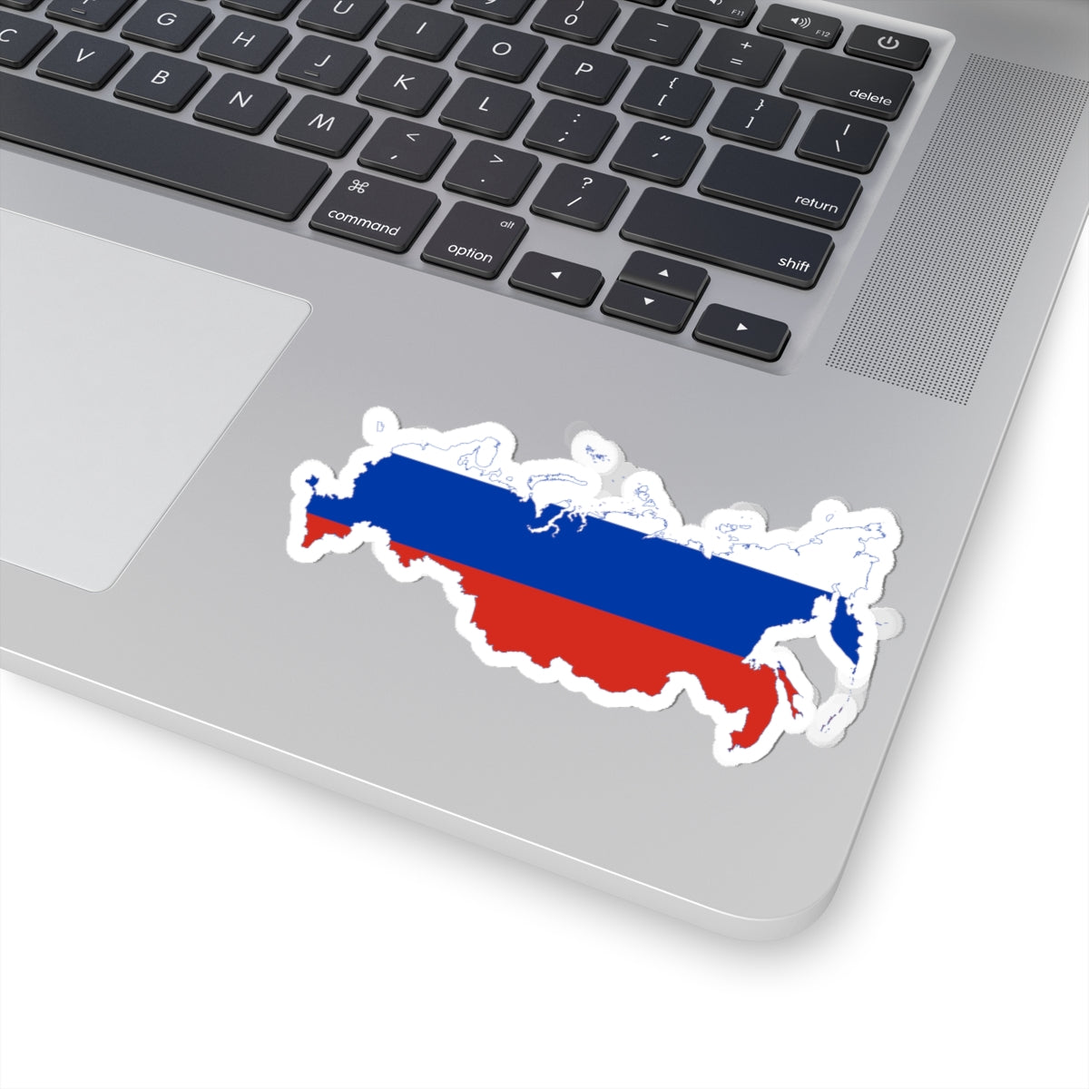Flagged map of Russia 2014-2022 (Russia) STICKER Vinyl Kiss-Cut Decal