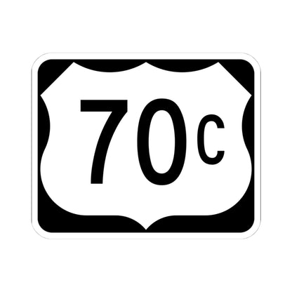 US 70C (Arkansas) (Road Sign) STICKER Vinyl Kiss-Cut Decal