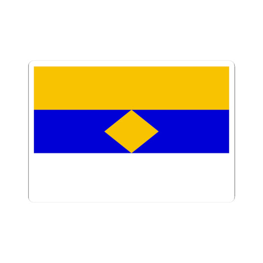 Flag of Ryajsky rayon Ryazan oblast (Russia) STICKER Vinyl Kiss-Cut Decal