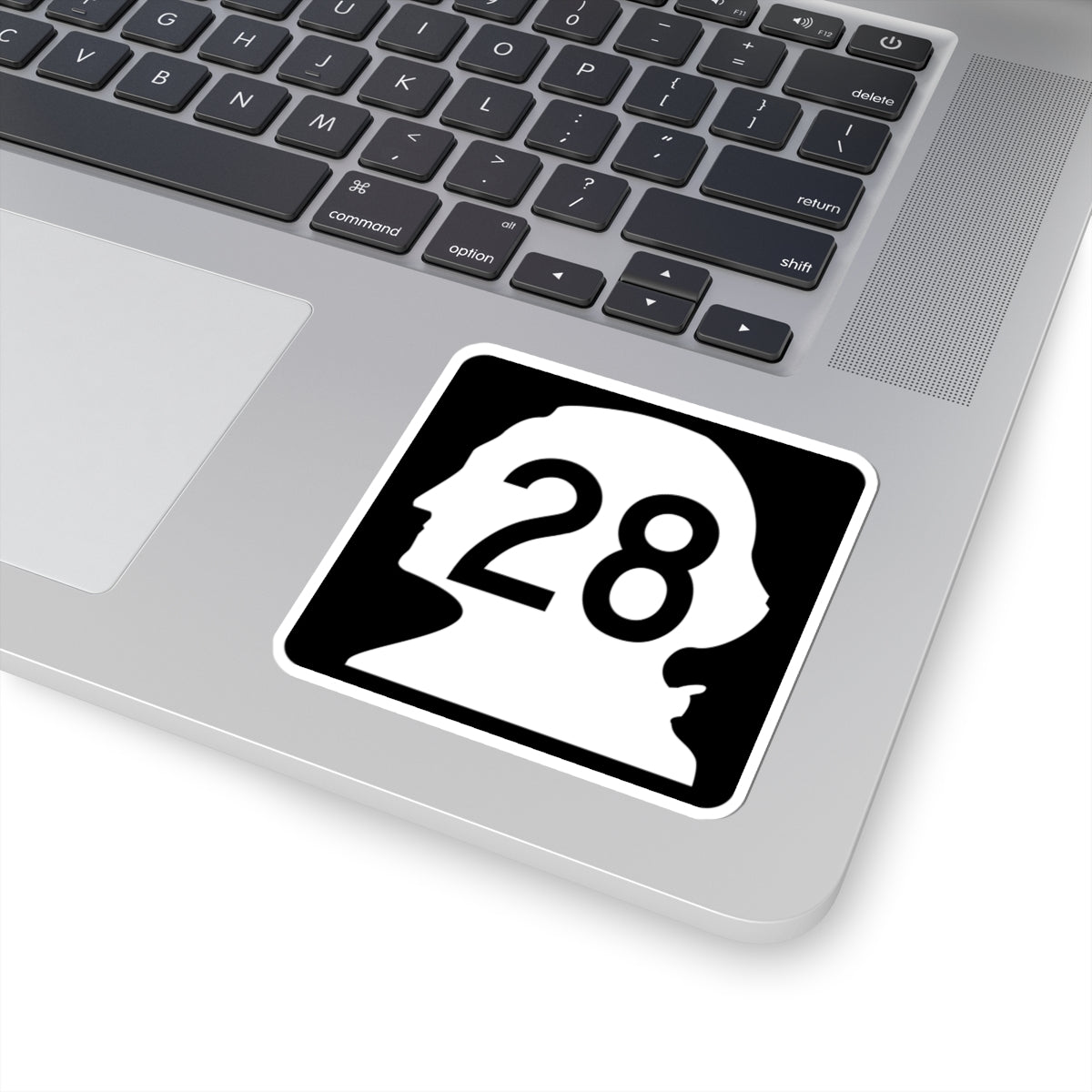 WA-28 (Washington) (Road Sign) STICKER Vinyl Kiss-Cut Decal