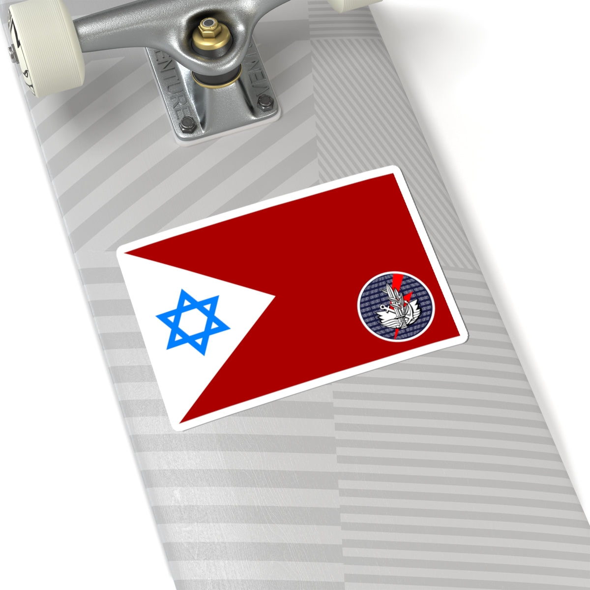 Flag of IDF Computer Service Directorate (Israel) STICKER Vinyl Kiss-Cut Decal