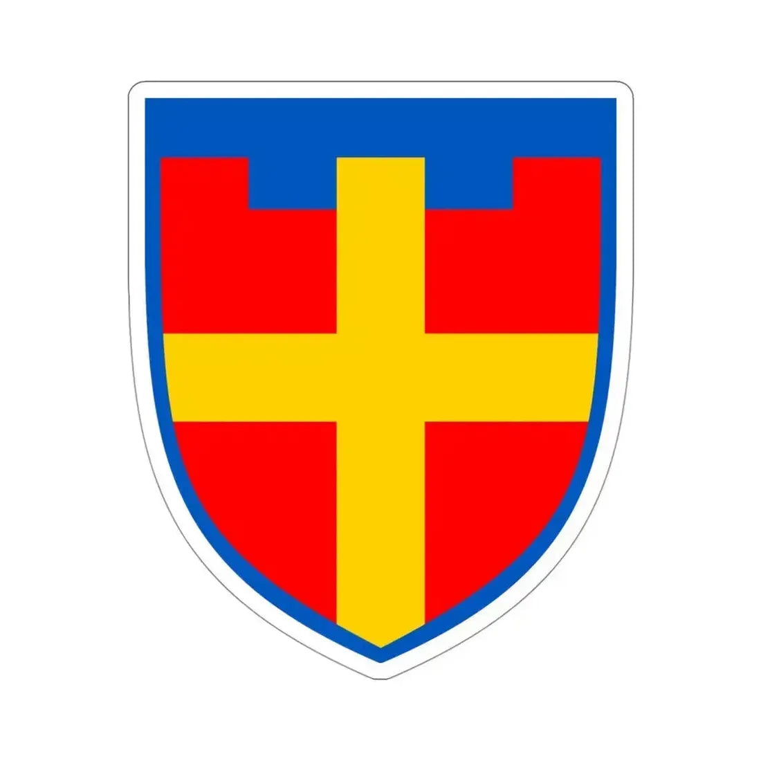 115th Detached Territorial Defense Brigade (Ukraine) STICKER Vinyl Die-Cut Decal 4 Inch - The Sticker Space