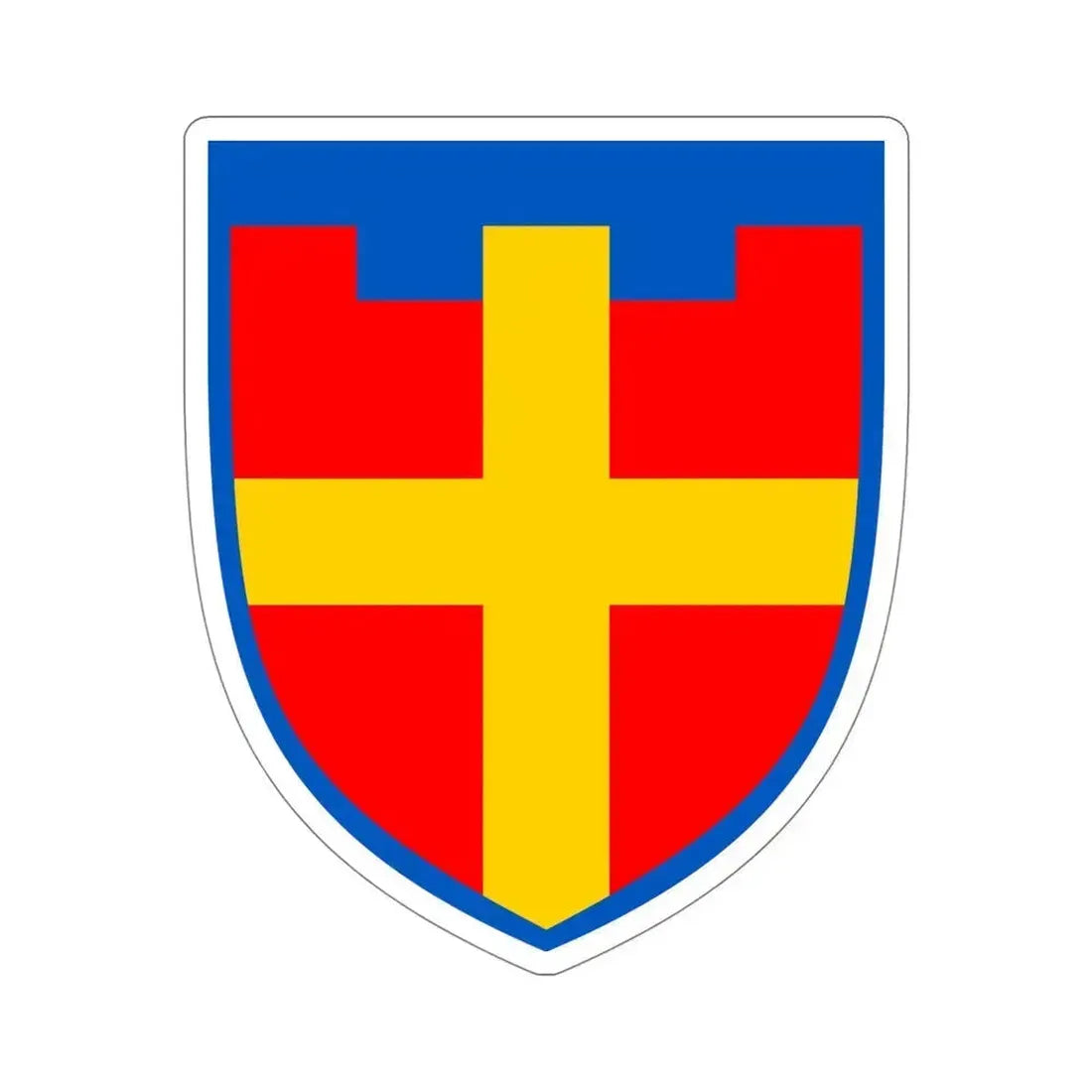 115th Detached Territorial Defense Brigade (Ukraine) STICKER Vinyl Die-Cut Decal 5 Inch - The Sticker Space