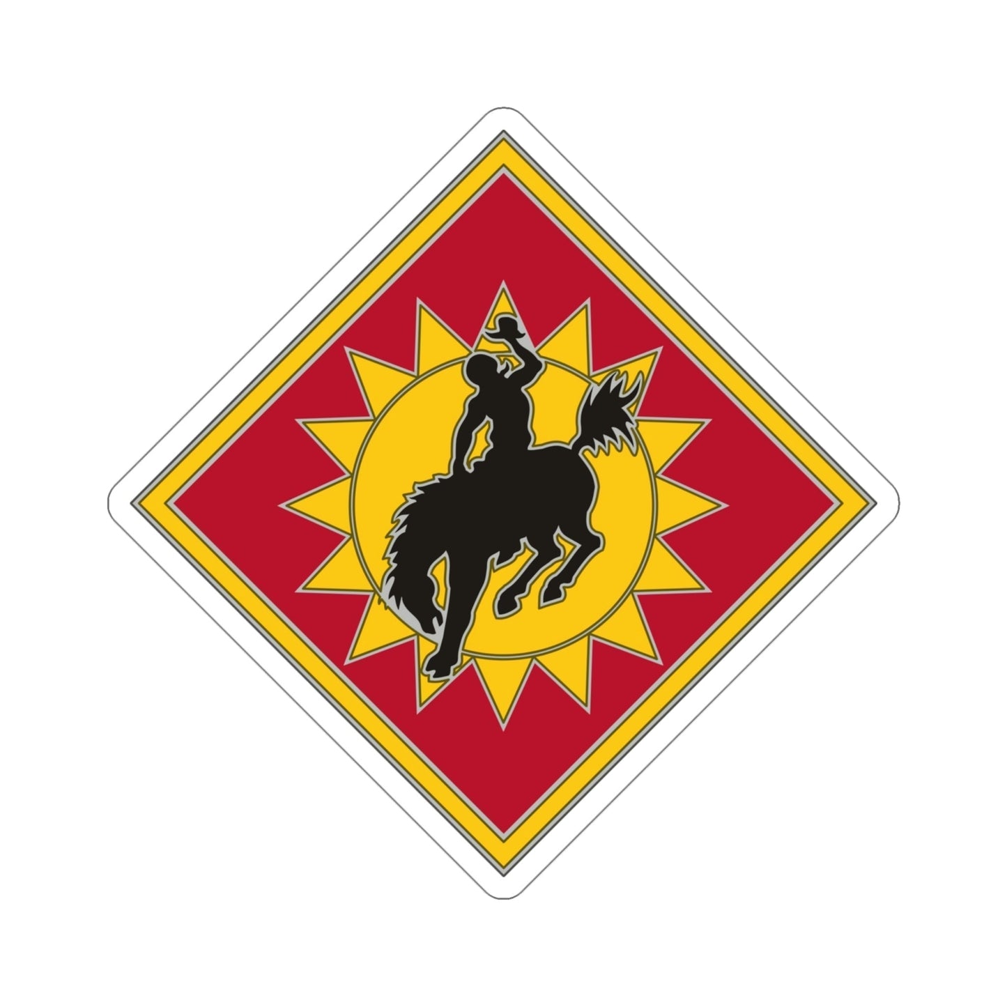 115th Field Artillery Brigade (U.S. Army) STICKER Vinyl Die-Cut Decal-4 Inch-The Sticker Space