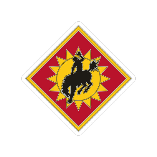 115th Field Artillery Brigade (U.S. Army) Transparent STICKER Die-Cut Vinyl Decal-6 Inch-The Sticker Space