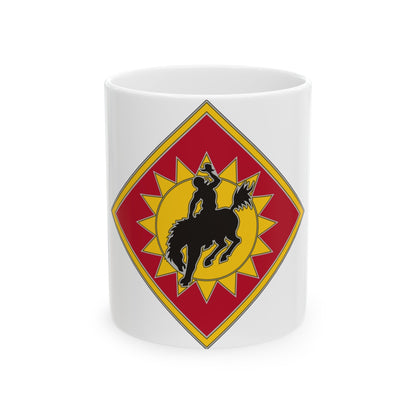 115th Field Artillery Brigade (U.S. Army) White Coffee Mug-11oz-The Sticker Space