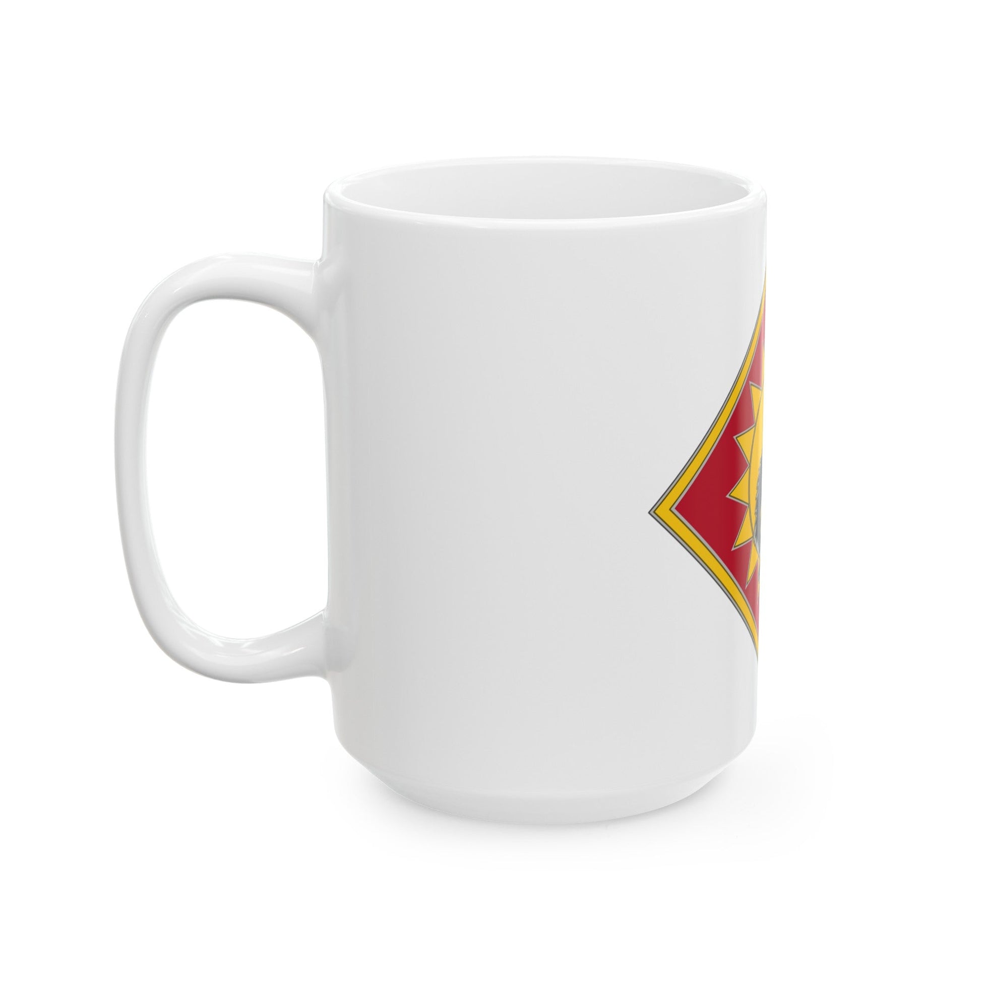 115th Field Artillery Brigade (U.S. Army) White Coffee Mug-The Sticker Space