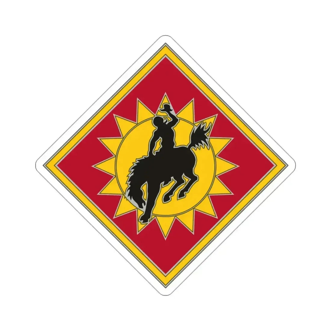 115th Field Artillery Brigade (U.S. Army) STICKER Vinyl Die-Cut Decal 3 Inch - The Sticker Space