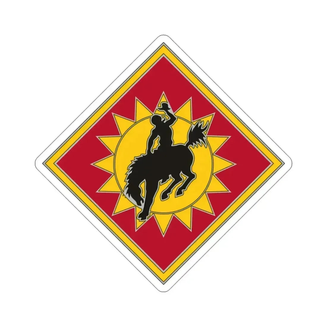 115th Field Artillery Brigade (U.S. Army) STICKER Vinyl Die-Cut Decal 4 Inch - The Sticker Space