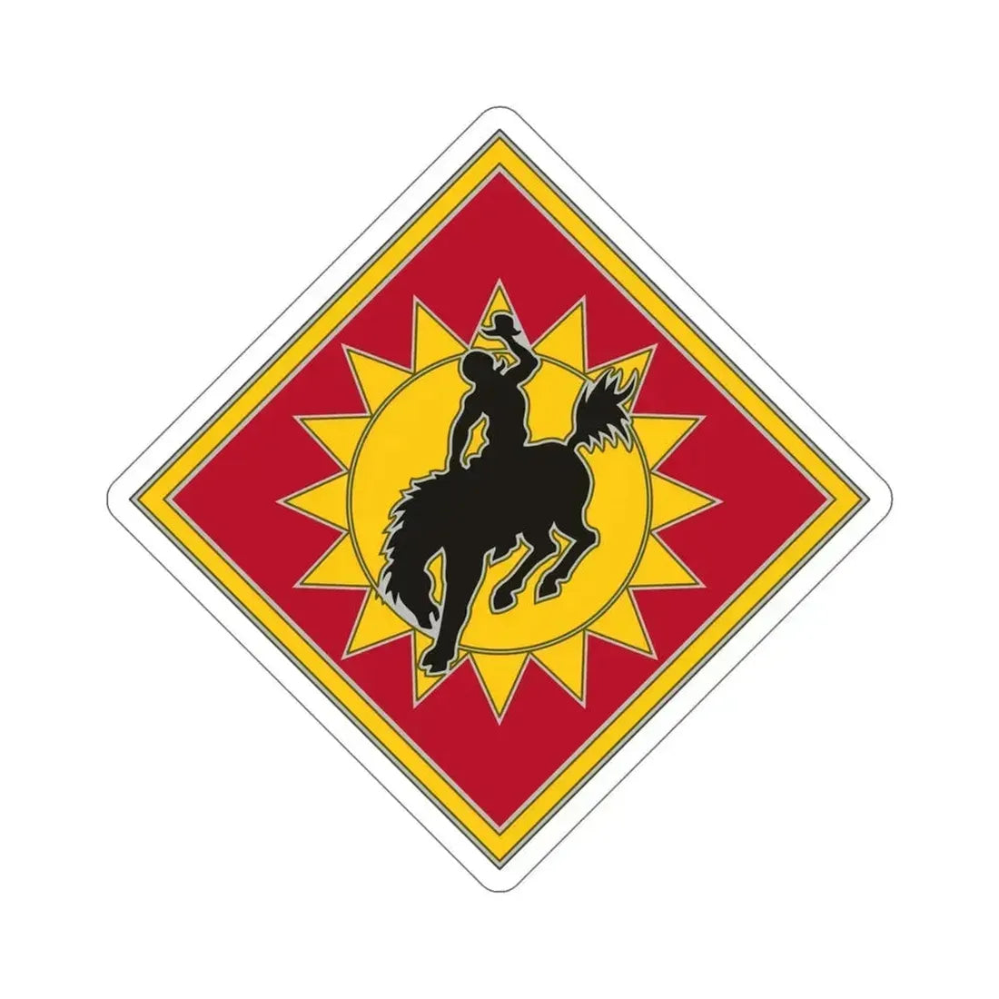 115th Field Artillery Brigade (U.S. Army) STICKER Vinyl Die-Cut Decal 6 Inch - The Sticker Space