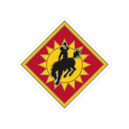 115th Field Artillery Brigade (U.S. Army) Transparent STICKER Die-Cut Vinyl Decal 2 Inch - The Sticker Space