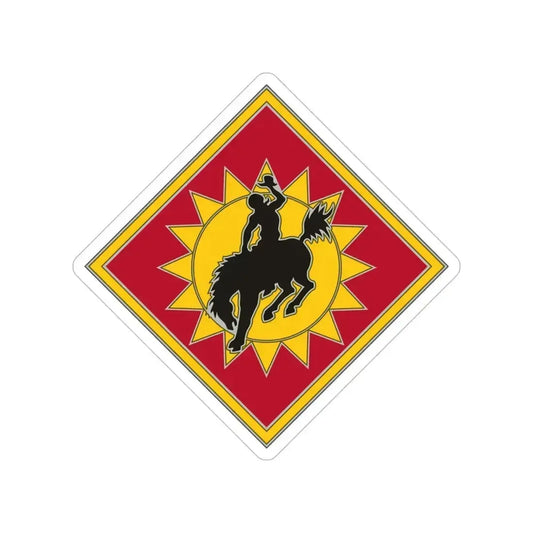 115th Field Artillery Brigade (U.S. Army) Transparent STICKER Die-Cut Vinyl Decal 6 Inch - The Sticker Space