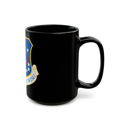 115th Fighter Wing (U.S. Air Force) Black Coffee Mug-The Sticker Space