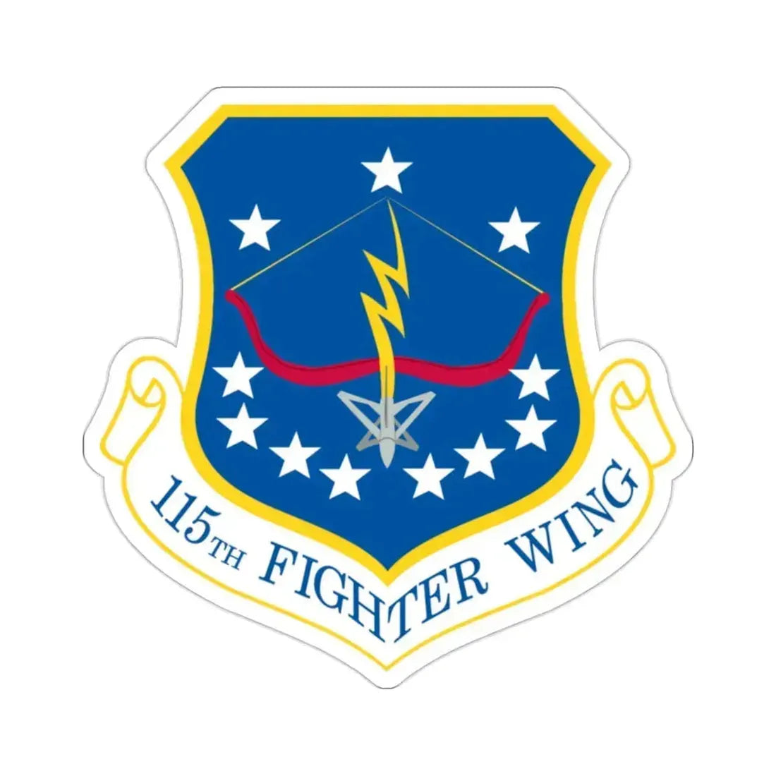115th Fighter Wing (U.S. Air Force) STICKER Vinyl Die-Cut Decal 2 Inch - The Sticker Space