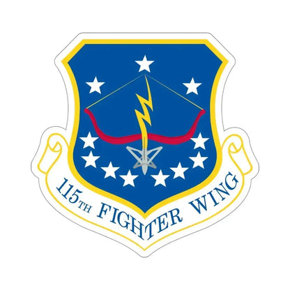 115th Fighter Wing (U.S. Air Force) STICKER Vinyl Die-Cut Decal 4 Inch - The Sticker Space