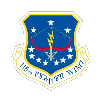 115th Fighter Wing (U.S. Air Force) STICKER Vinyl Die-Cut Decal 5 Inch - The Sticker Space