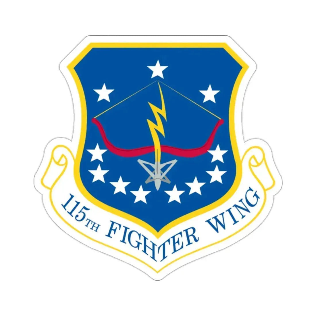 115th Fighter Wing (U.S. Air Force) STICKER Vinyl Die-Cut Decal - The Sticker Space