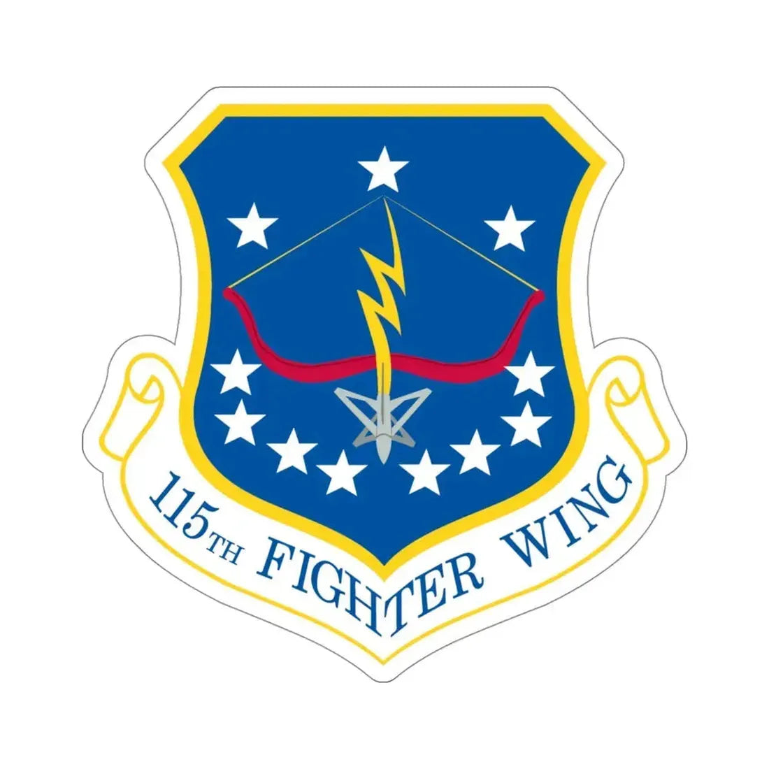 115th Fighter Wing (U.S. Air Force) STICKER Vinyl Die-Cut Decal - The Sticker Space