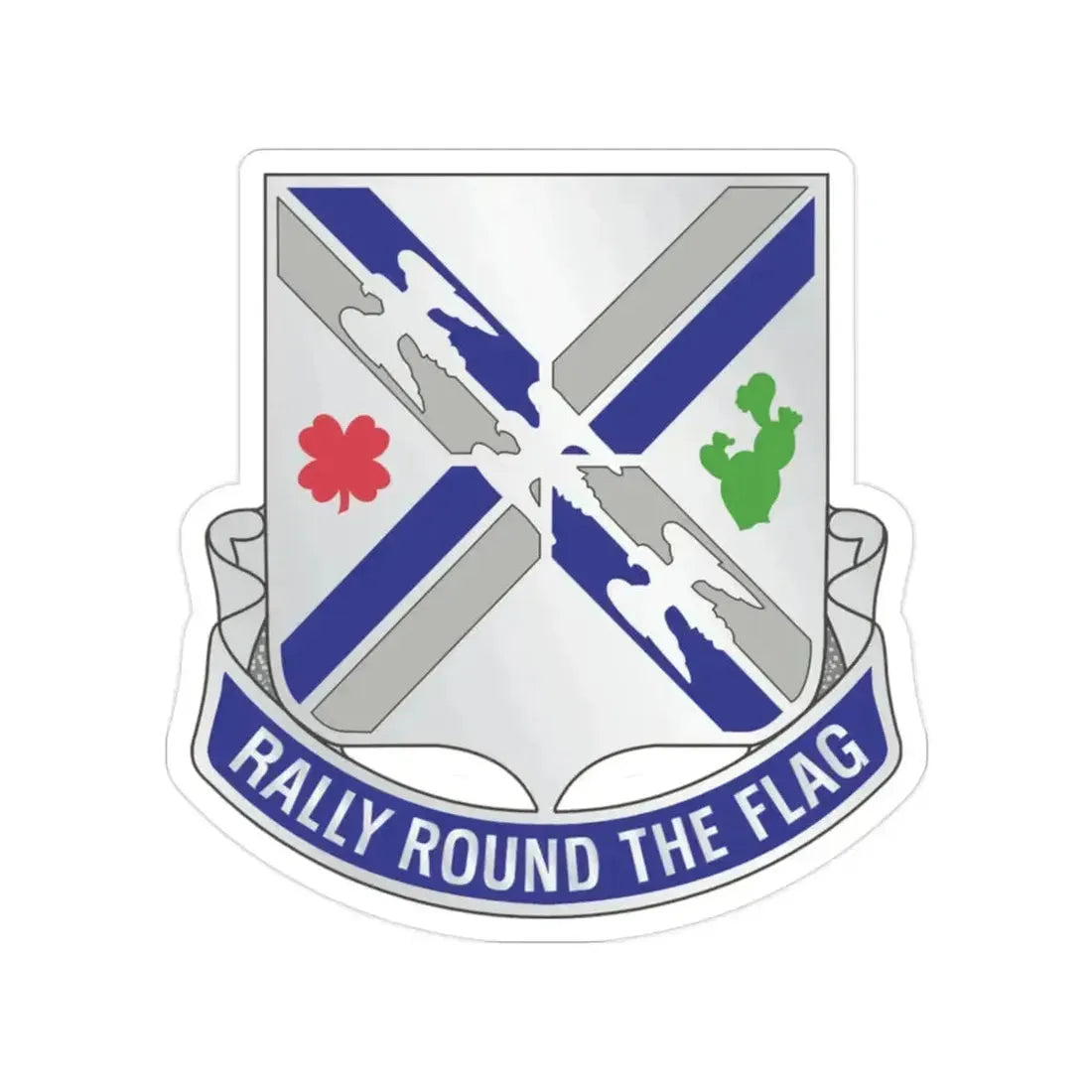 115th Infantry Regiment (U.S. Army) Transparent STICKER Die-Cut Vinyl Decal - The Sticker Space